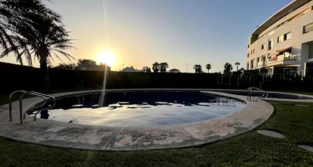 Apartamento Paz Con Terraza Y Vistas Al Mar Oliva Dış mekan fotoğraf