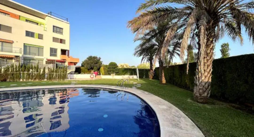 Apartamento Paz Con Terraza Y Vistas Al Mar Oliva Dış mekan fotoğraf