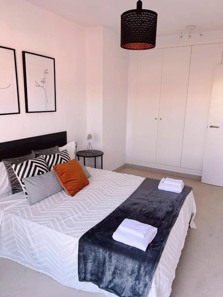 Apartamento Paz Con Terraza Y Vistas Al Mar Oliva Dış mekan fotoğraf